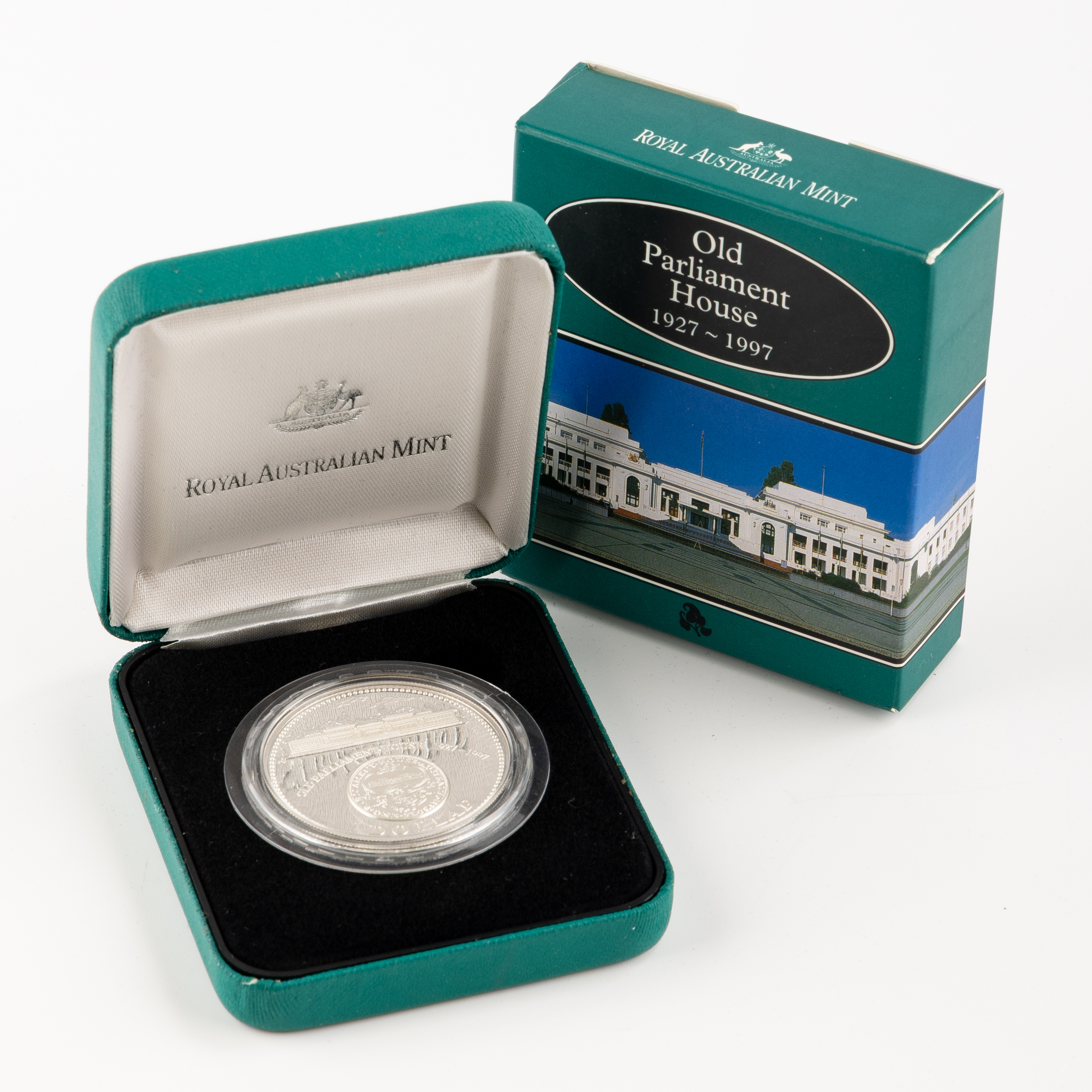 28 · Elizabeth II, Old Parliament House, One Dollar, 1997,  FDC