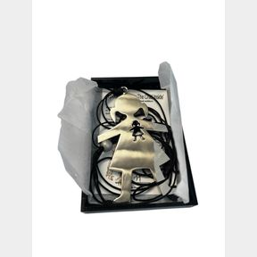 Marke Meyer The Child Inside Paper Doll Stainless Steel Necklace |