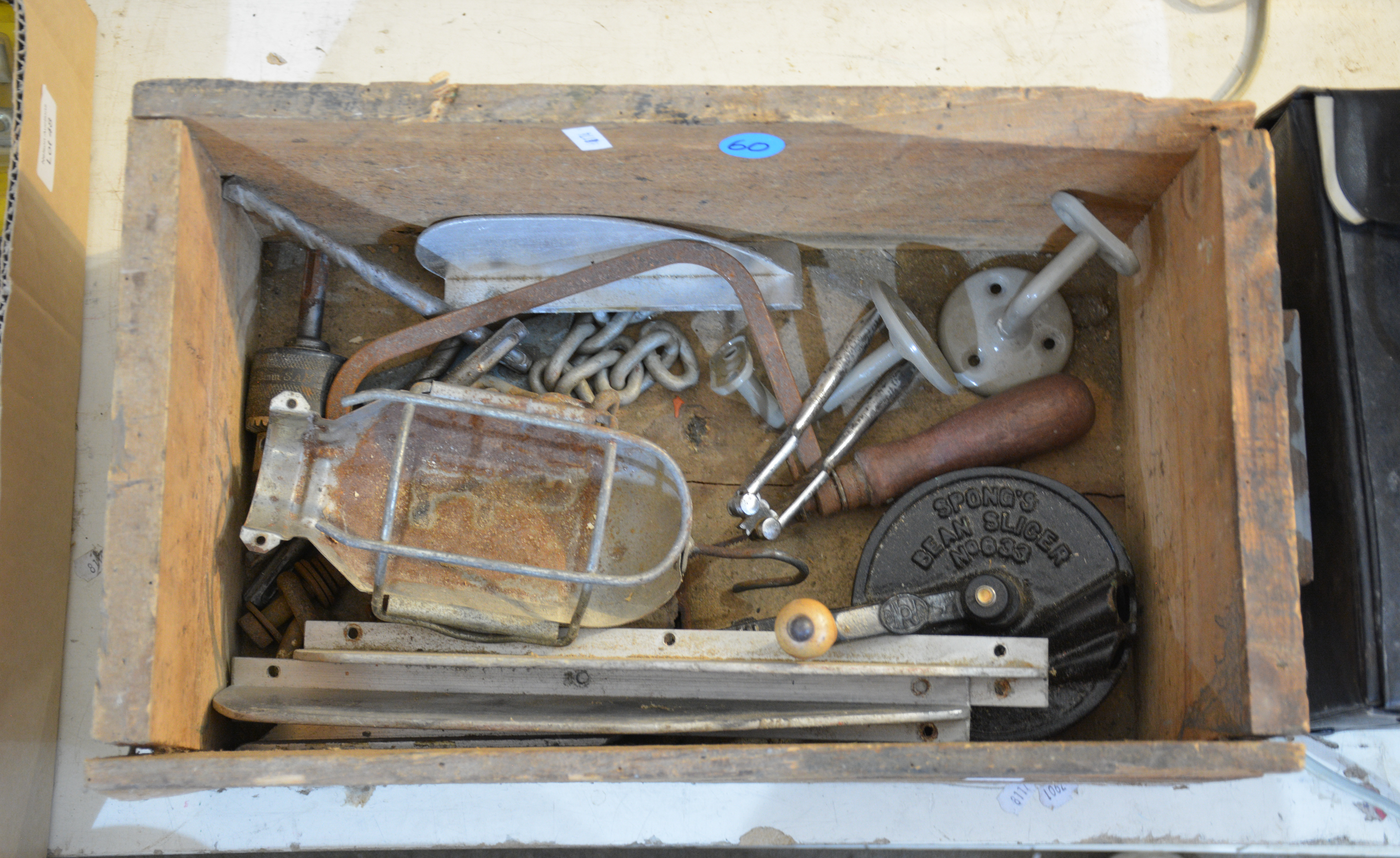 Box of Tools + Misc — sold at auction in New Zealand for $15