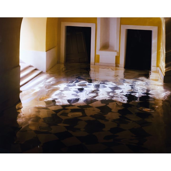 James Casebere 'Yellow Hallway No. II'