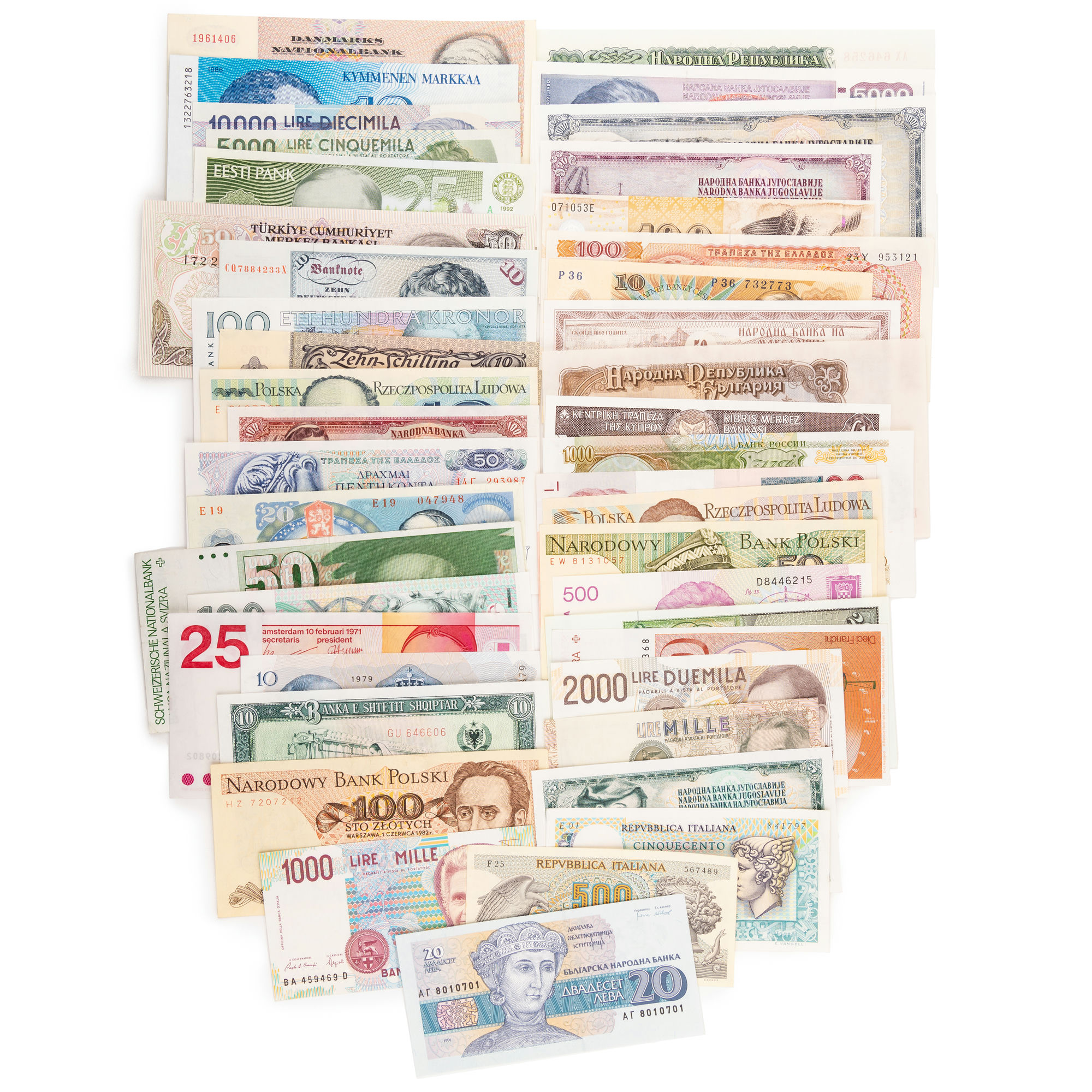 Europe, Accumulation, 1960 - 2000s, VG - UNC