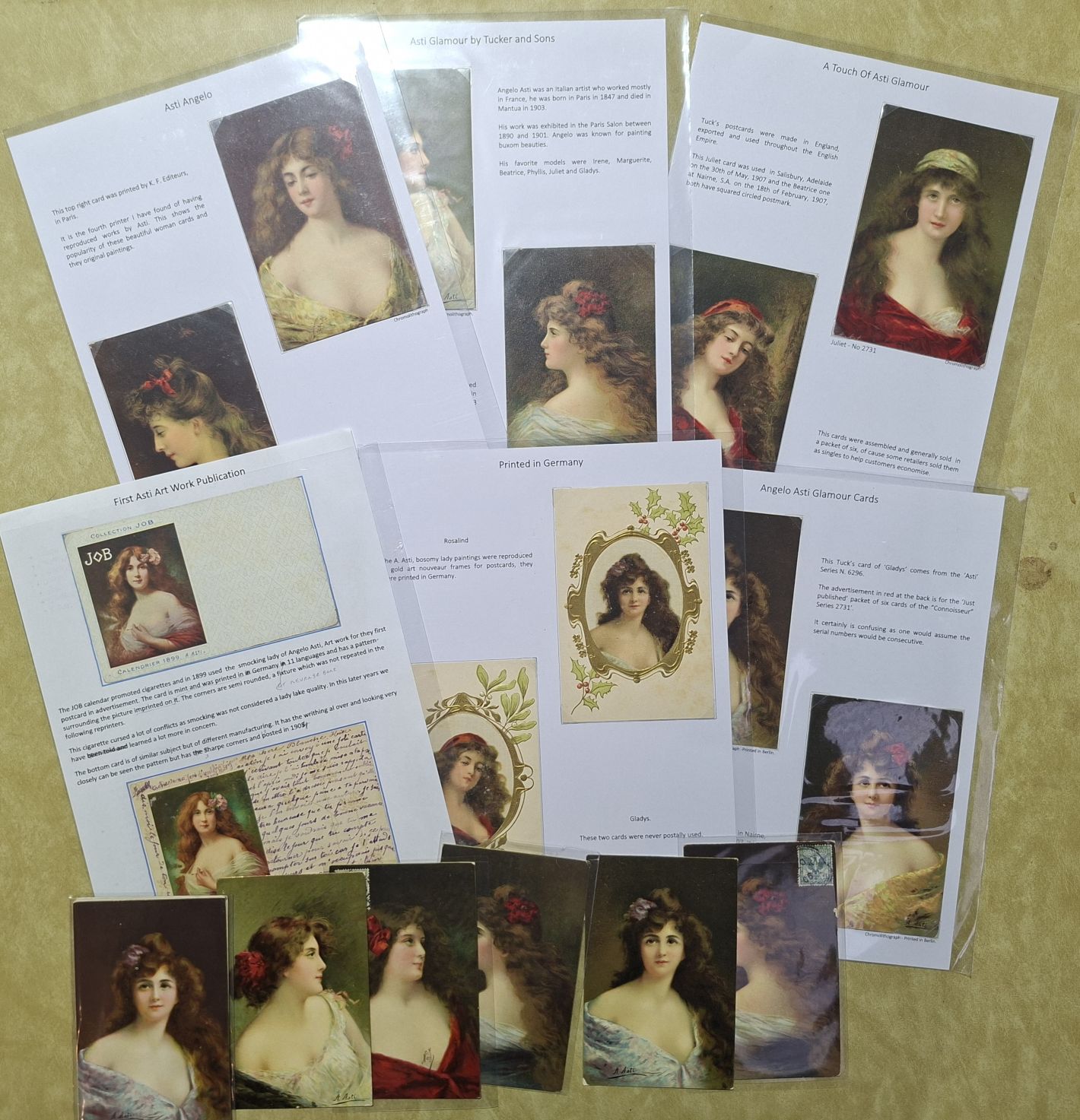 Postcards - Asti Women