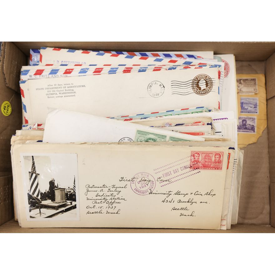 Box WWII Correspondence & Covers etc.