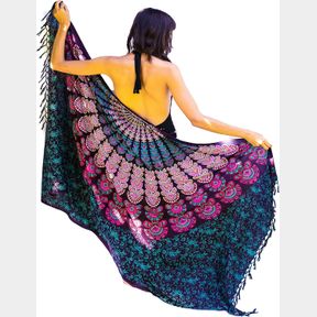 MANDALA LIFE ART WOMEN'S BOHEMIAN SWIMWEAR COVER UP