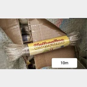 STEEL CABLE CLOTHESLINE WASH LINE 10M LENTH 2.5 THICKNESS - 52055/18367