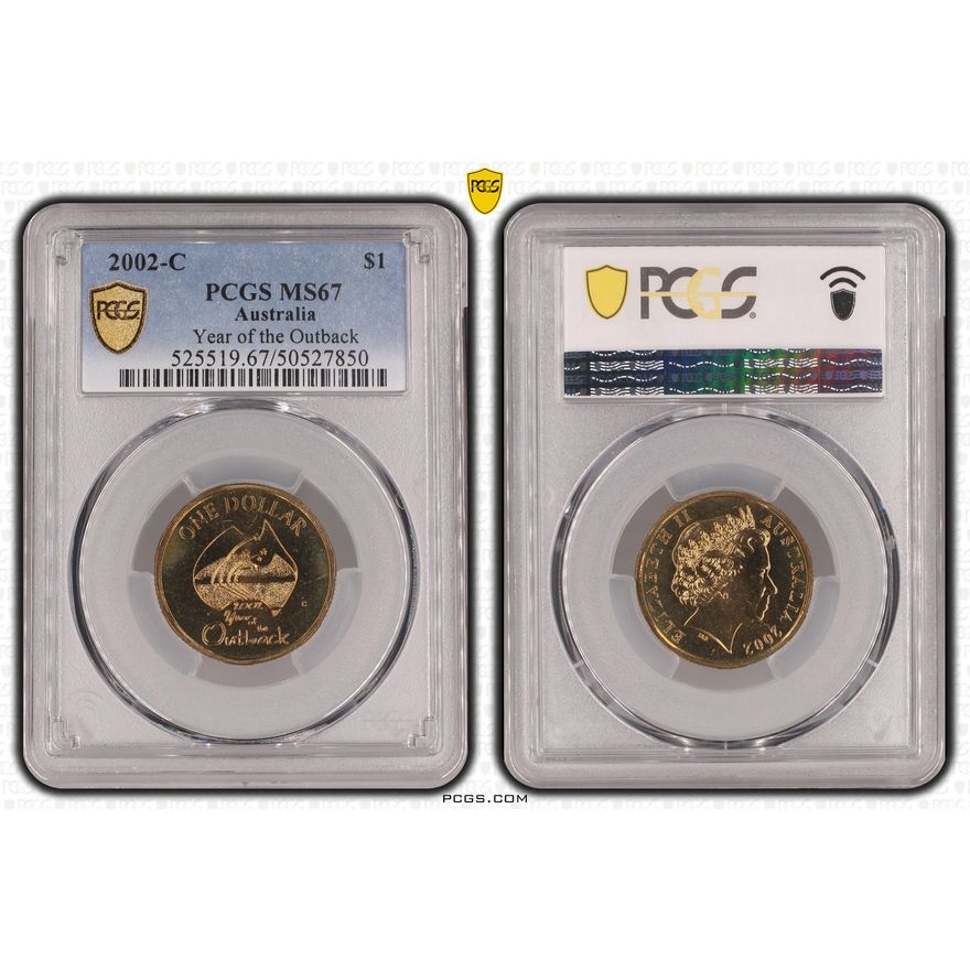 Year of the Outback, One Dollar, 2002-C, PCGS MS67