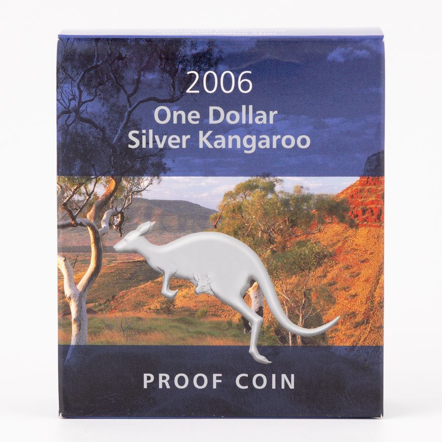 Elizabeth II, RAM - Kangaroo, One Dollar, 2006,  FDC