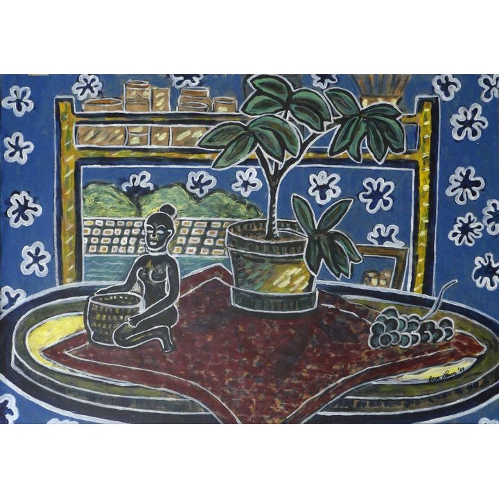 Claire Lawn 'Interior Still Life'