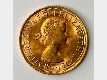 1966 ELIZABETH II PRE-DECIMAL GOLD SOVEREIGN