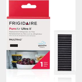 1 COUNT (PACK OF 1) FRIGIDAIRE PAULTRA2 PURE AIR ULTRA II REFRIGERATOR AIR FILTER WITH CARBON TECHNOLOGY TO ABSORB FOOD ODORS, 3.8