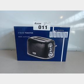 SUNBEAM ULTIMUM 2 SLICE PLASTIC TEXTURED FINISH TOASTER-800W-SUTTR-2000