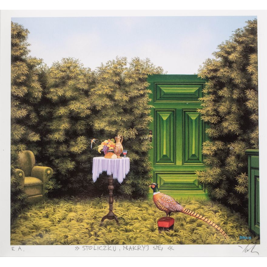 Jacek Yerka | Stoliczku nakryj się