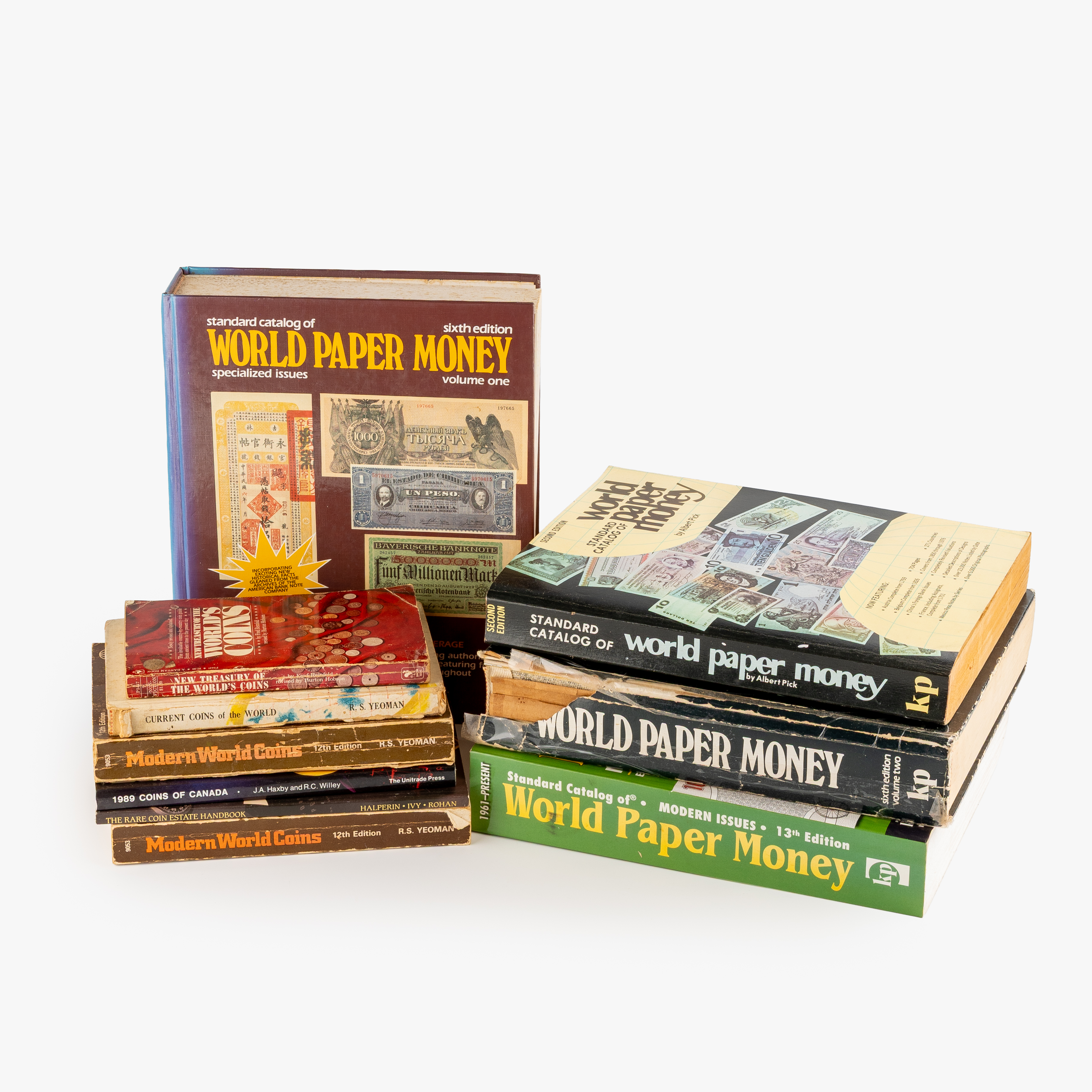 World, World Coin and Banknote Books