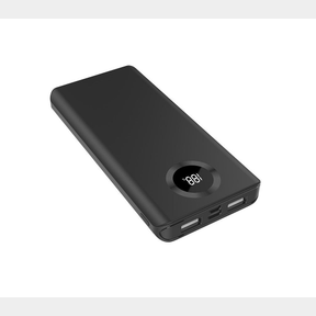 SUPA FLY 12000MAH PD POWERBANK WITH LCD - BLACK