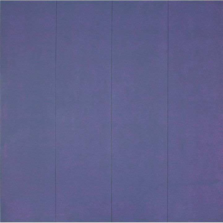 Milan Mrkusich 'Monochrome Indigo, Four Areas'