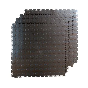 PVC Interlocking Rubber Tiles 10sq (40 Tiles) PVC rubber mat |