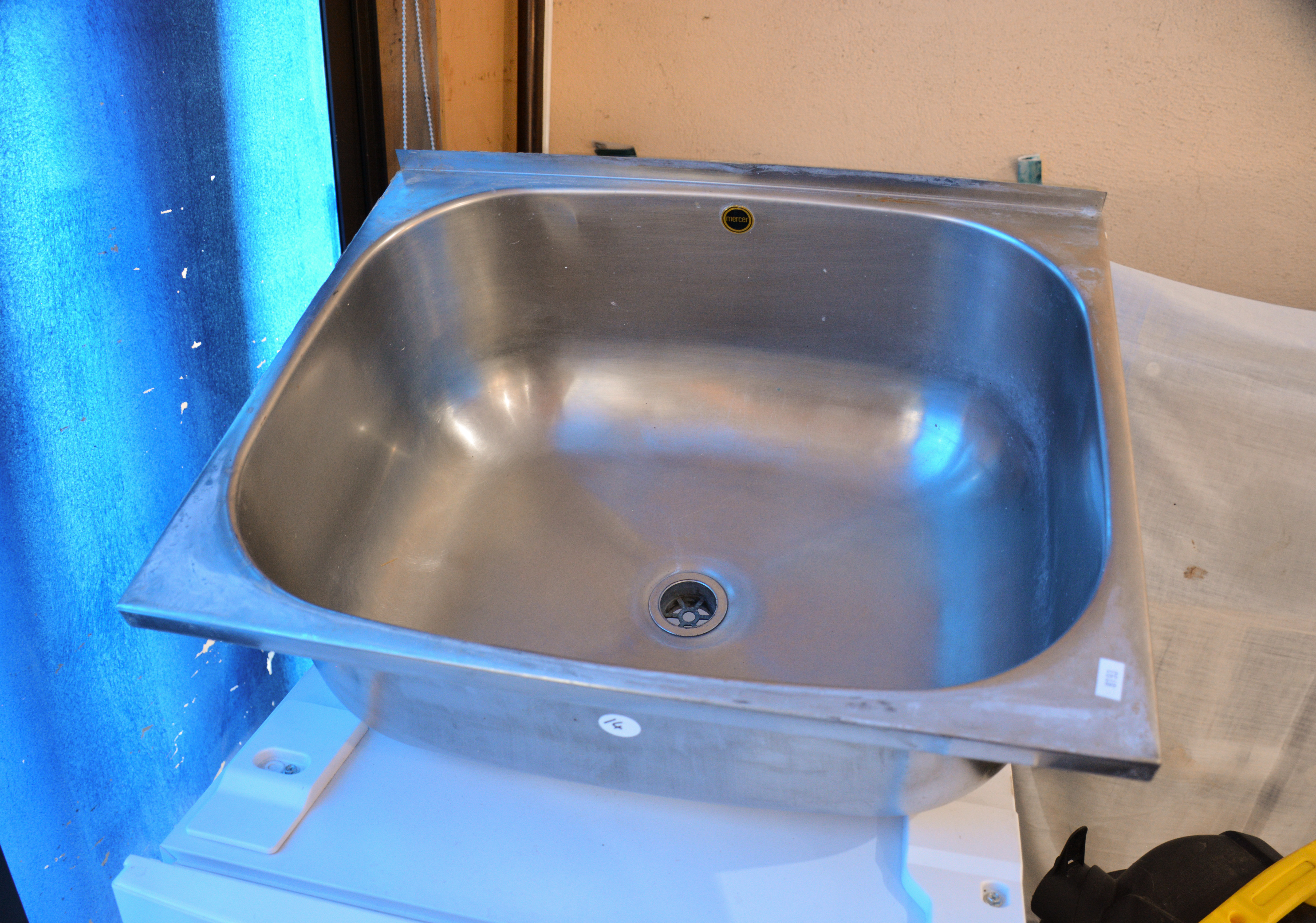 Stainless Steel Laundry Tub — sold at auction in New Zealand for $15