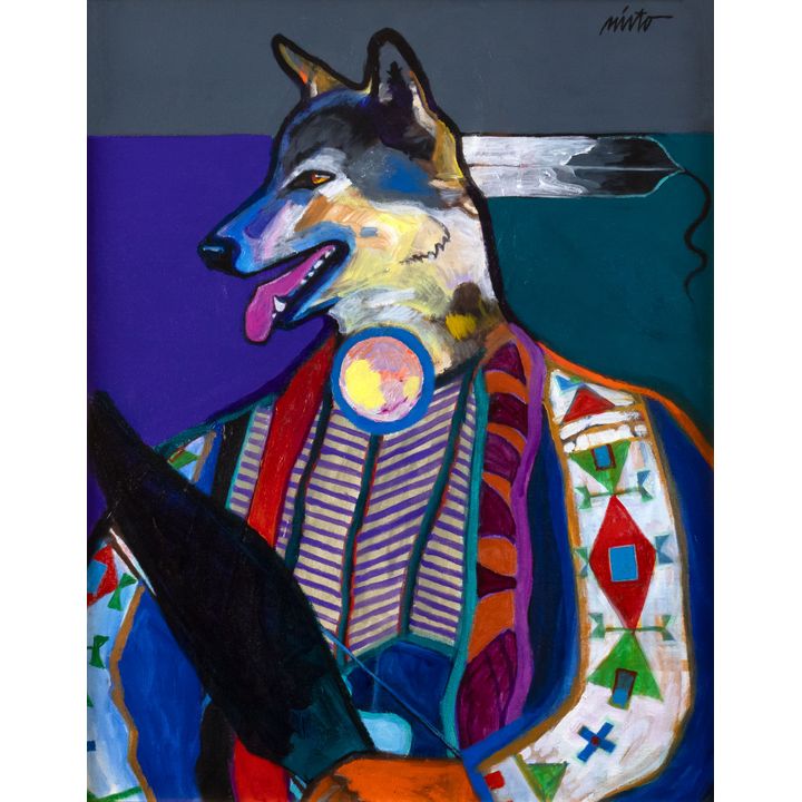 John Nieto (1936-2018), Lone Wolf (Vision Quest)