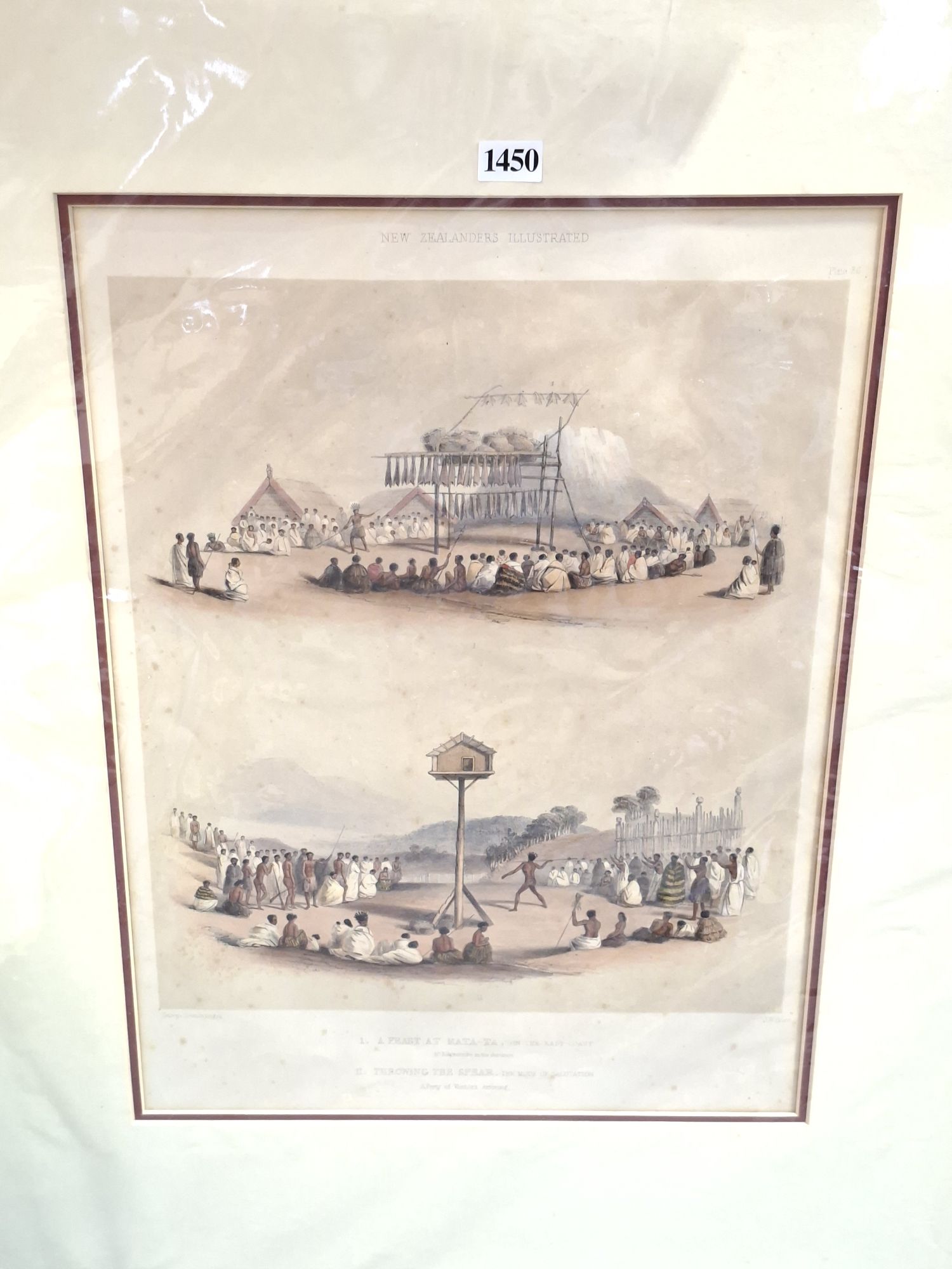 Antique Lithographic Print