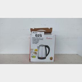 CONDERE 2 LITRE CORDLESS ELECTRIC KETTLE - STAINLESS STEEL -