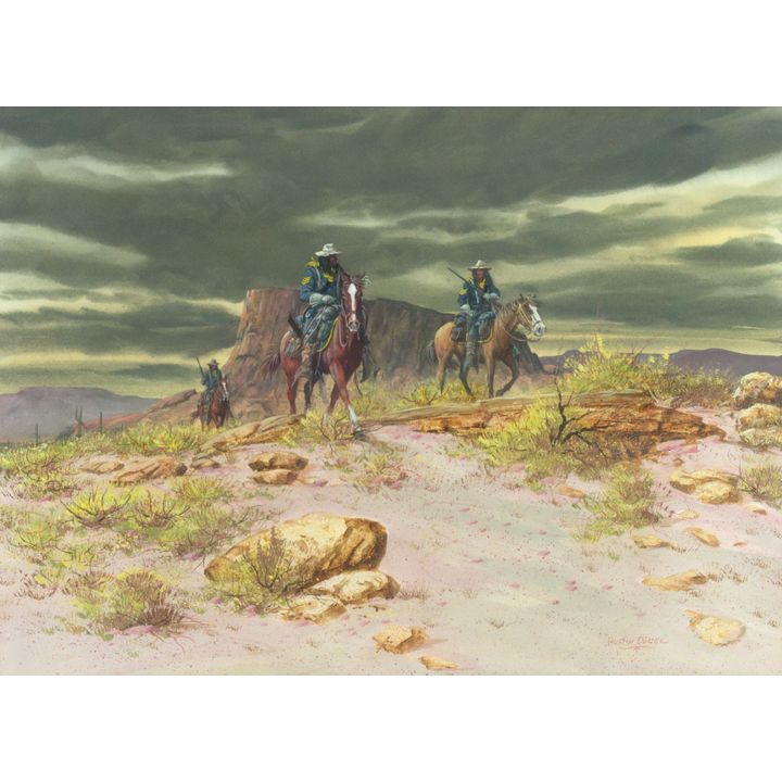 Austin Deuel (1939-) Apache Scouts