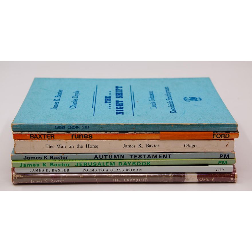 BAXTER, JAMES K. [12 titles]