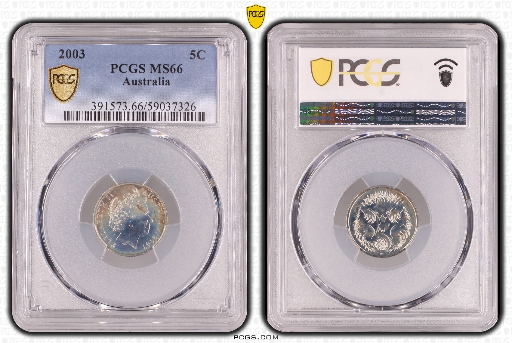 Five Cent, 2003, PCGS MS66