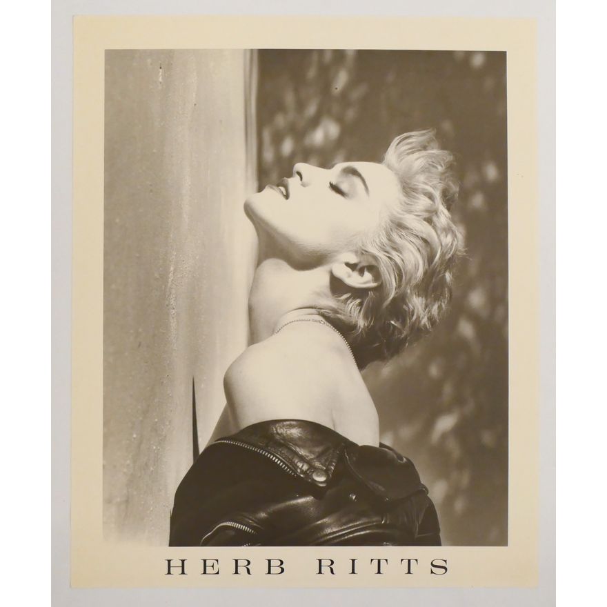 Herb Ritts Vintage Madonna Art Poster 29'' x 24''