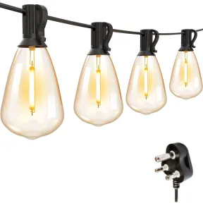 Outdoor Garden String Lights Vintage Bulb LED String Light |