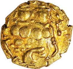 インド　ファナム金貨　マイソール王国　金貨 ファナム金貨 マイソール インド