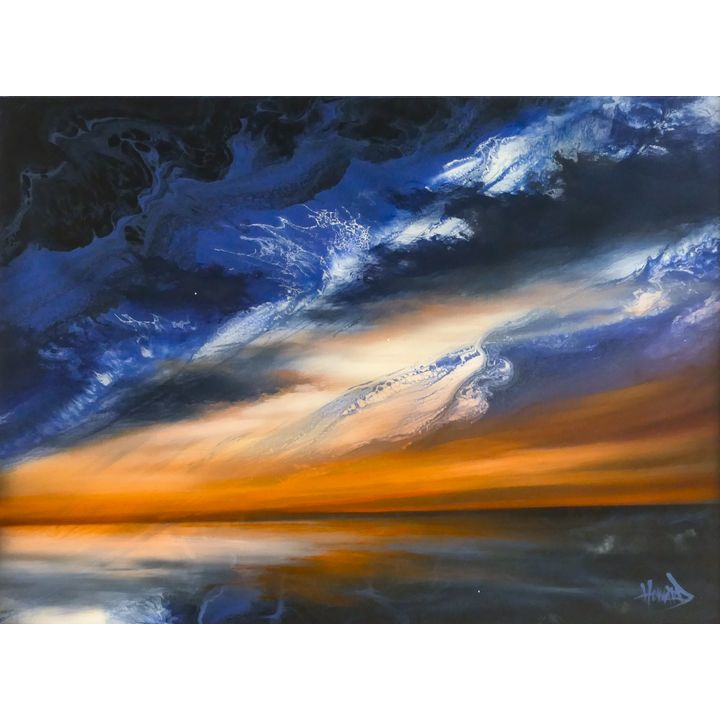 Ashton Howard ''Sun Swept'' Acrylic on Canvas