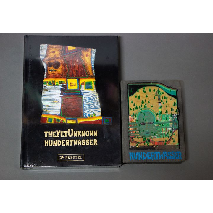 HAREL, JORAM; HUNDERTWASSER, FRIEDENSREICH [2 titles] - The Yet Unknown Hundertwasser