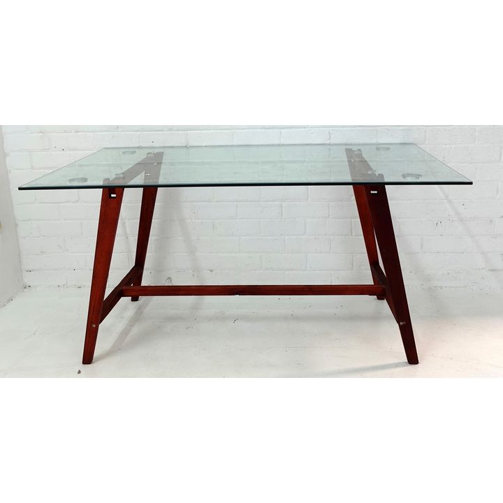 GLASS TOP TABLE