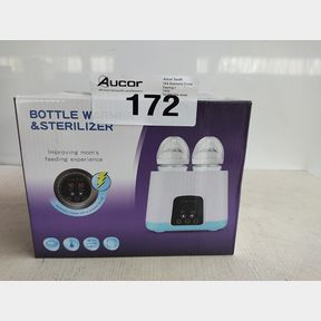 DOUBLE BOTTLE BABY WARMER LED DISPLAY MILK FORMULA HEAT FOOD ELECTRIC