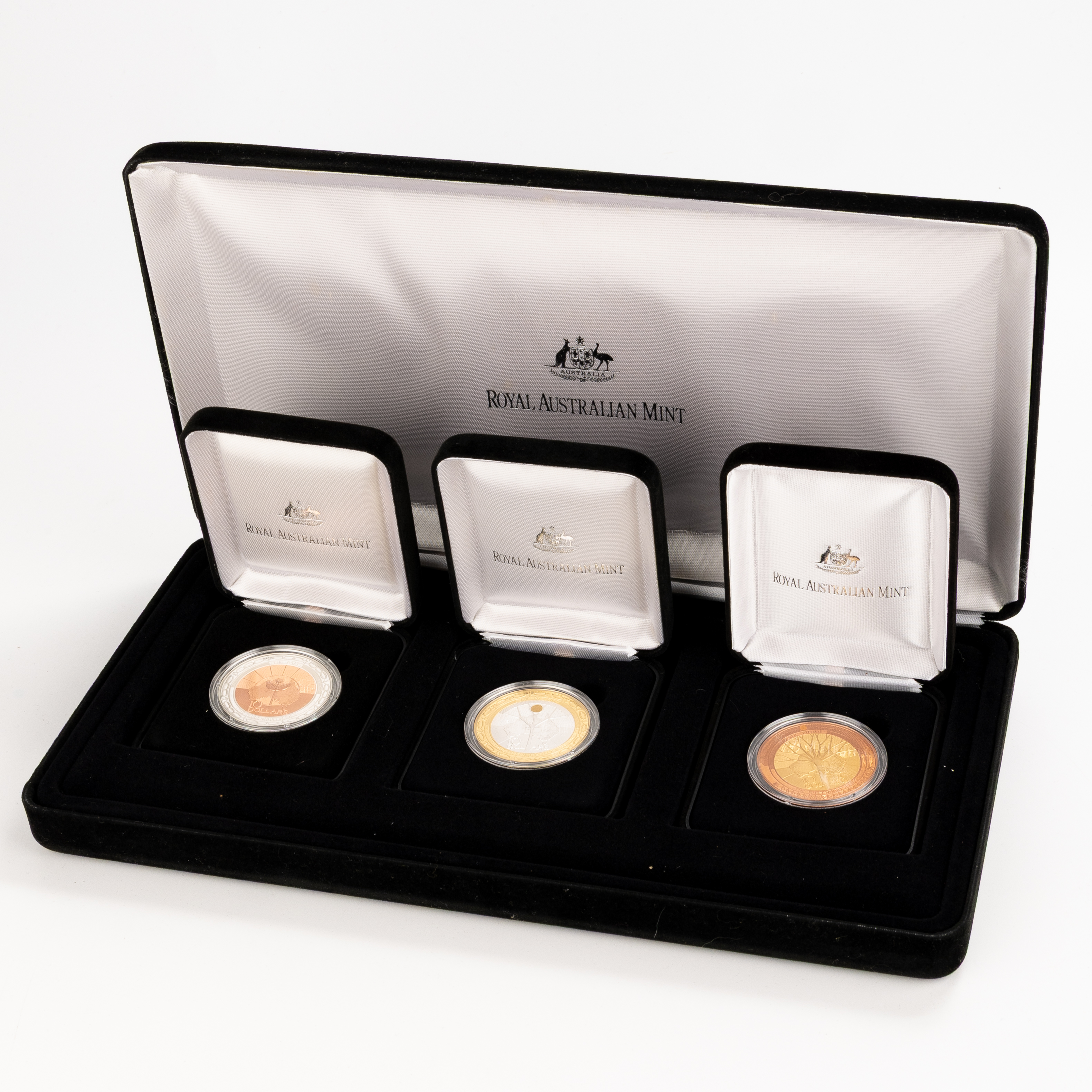 Elizabeth II, RAM Millennium Coin Series - The Past, The Present, The Future, Ten Dollars, 1999 - 2001, FDC