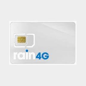 Rain 4G SIM - Choose Unlimited Data : R265 Or R499 A Month. No Contacts | AS 51666/20565 B5 (S7)SB