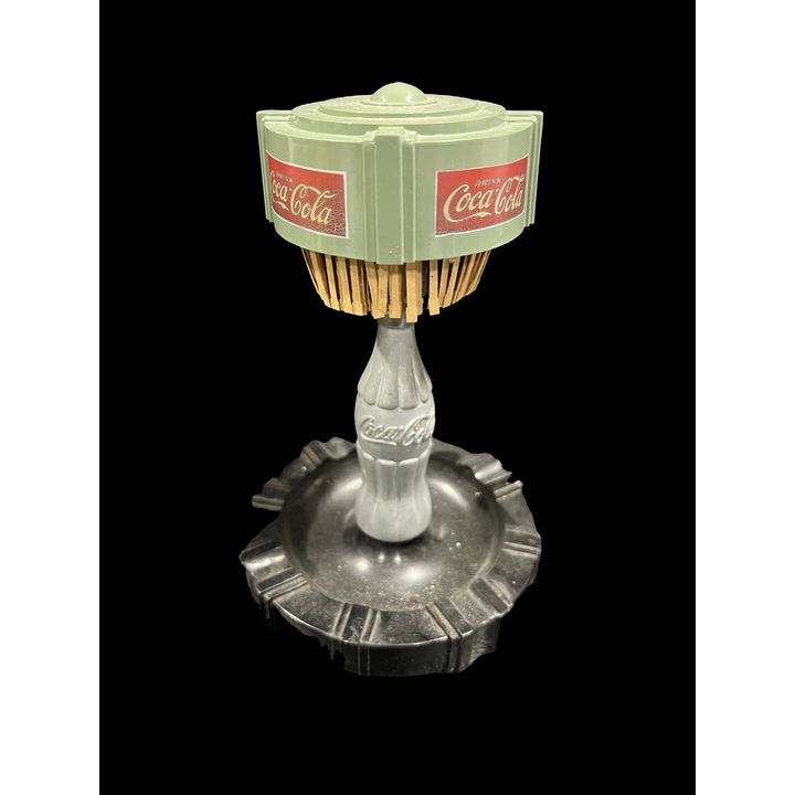 Pull Match Coca Cola Coke Cigarette Tobacco Ash Tray