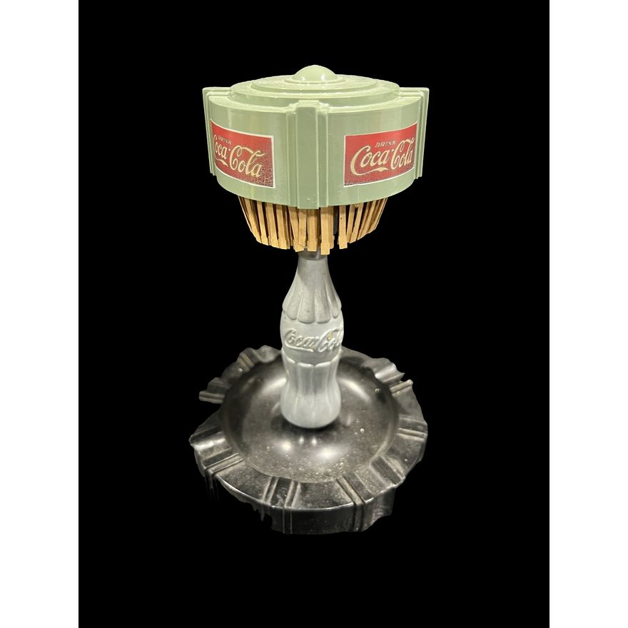 Pull Match Coca Cola Coke Cigarette Tobacco Ash Tray