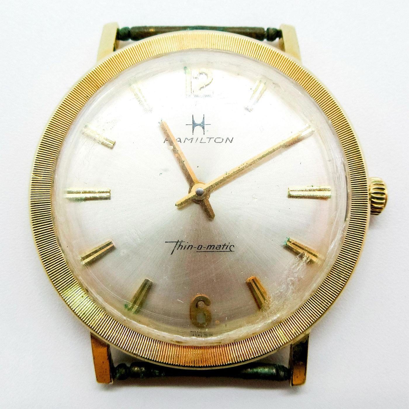 Hamilton 14k gold on sale watch