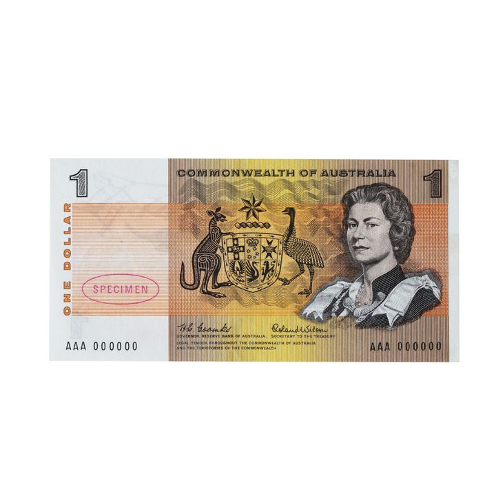 Coombs/Wilson, One Dollar, 1966, UNC