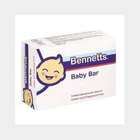 51675/2298 Bennetts - Baby Bar Soap - 6 x 100g | PK B9 (S5)
