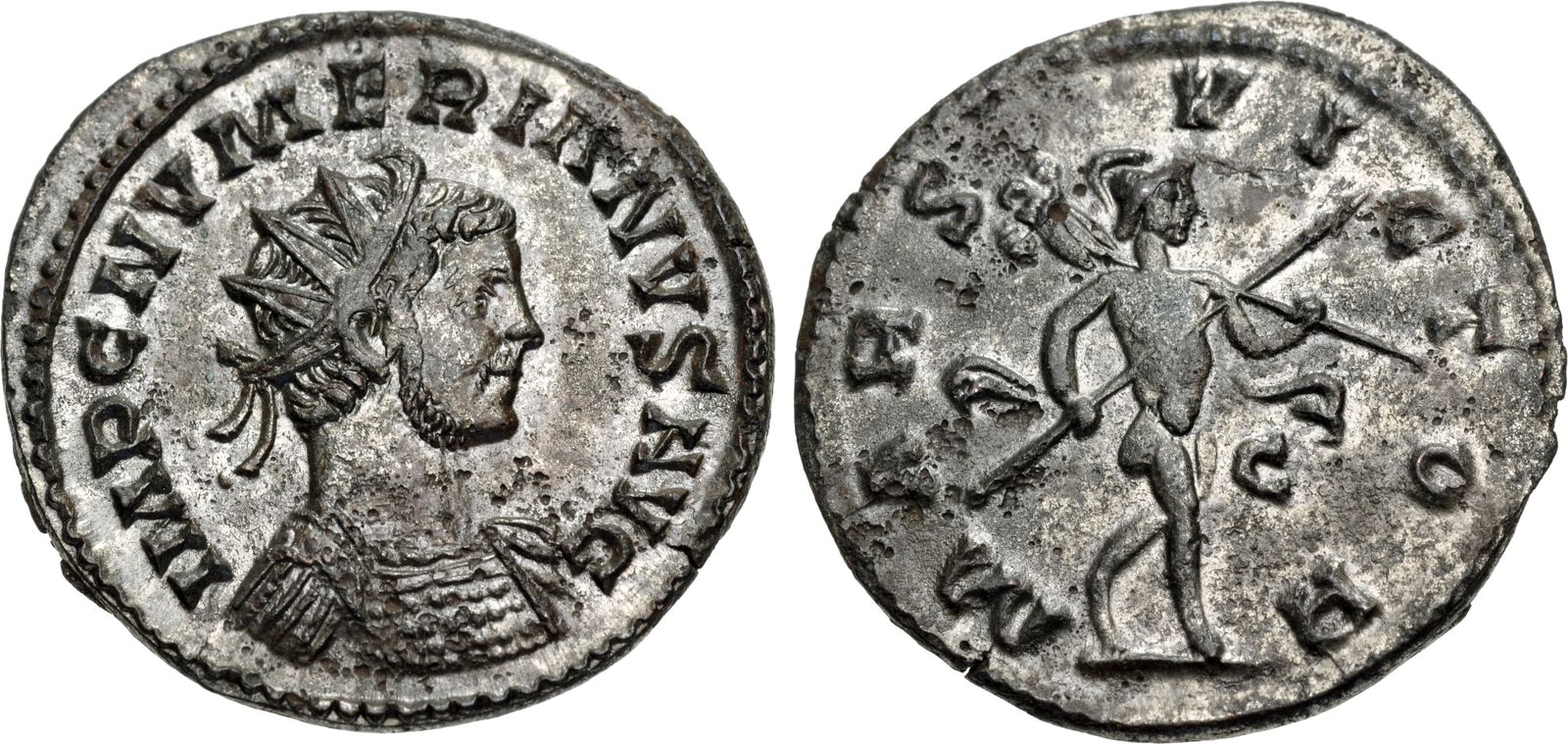 Numerian. AD 283-284. Antoninianus (22mm, 3.61 g, 12h). Lugdunum (Lyon ...