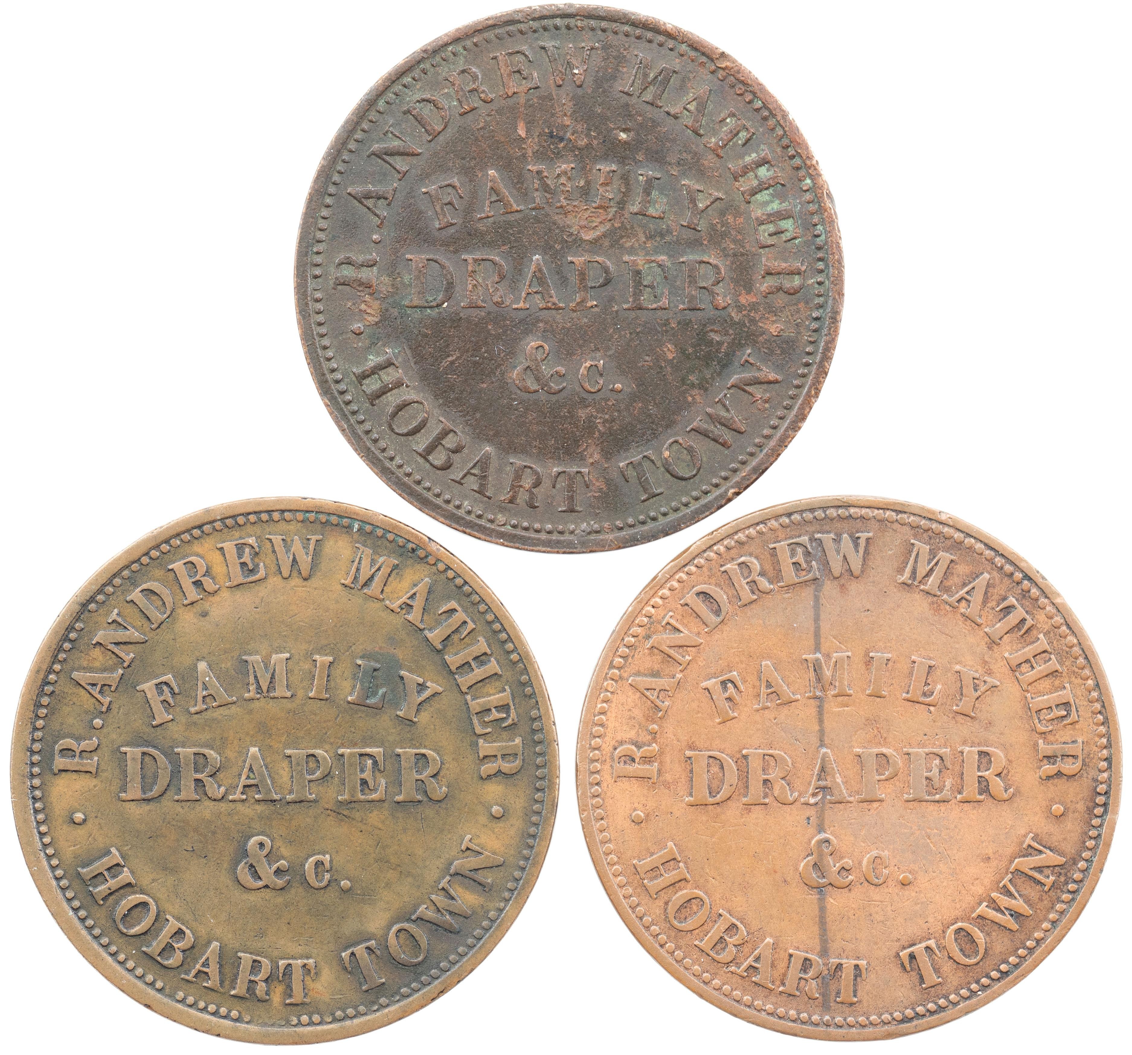 A.179 - R. Andrew Mather, Hobart, Penny, VF