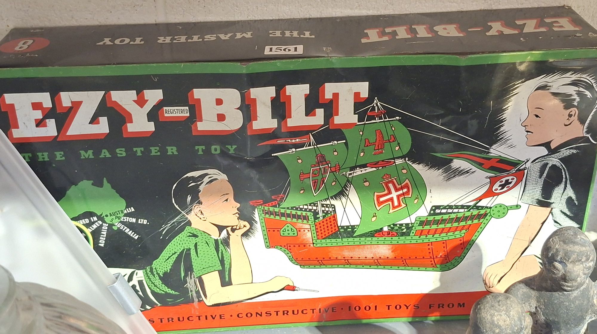 Ezy-Bilt Meccano Toy Set