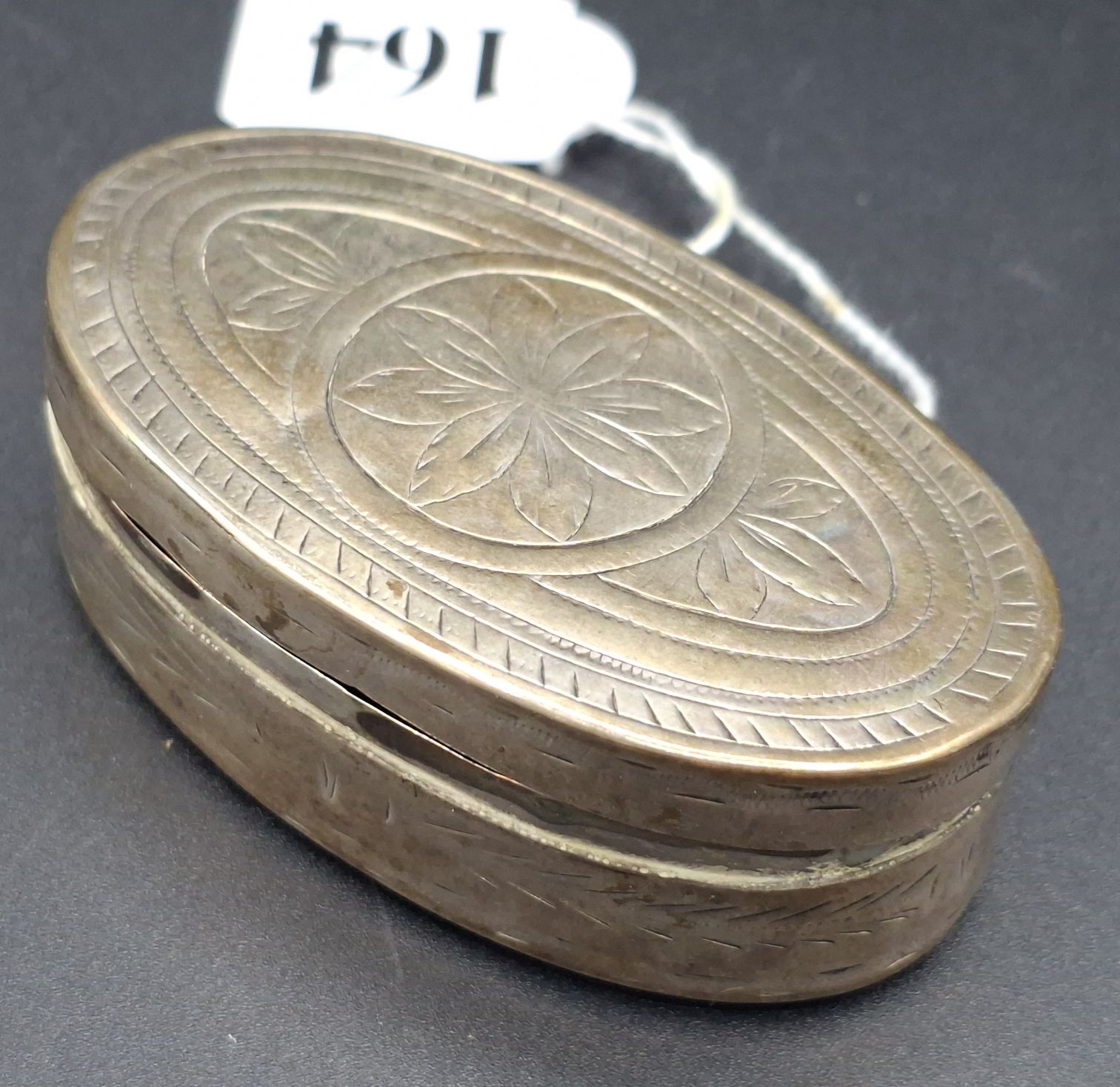 164 · SWEDISH 19TH CENTURY SNUFF BOX