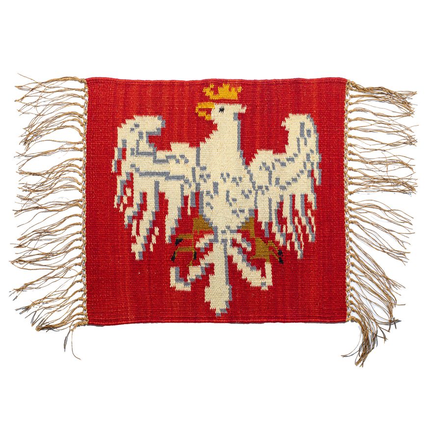 Kilim z orłem hallerowskim, Polska, l. 20. XX w.