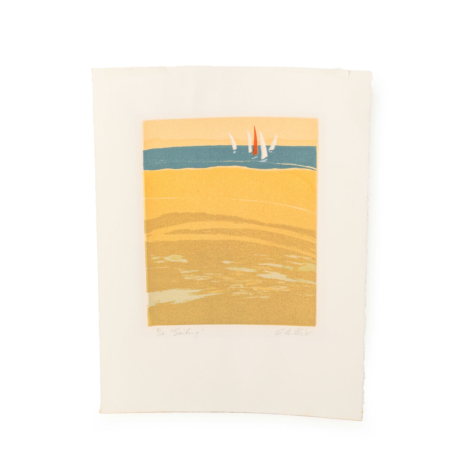 S. Miller, 'Sailing', 1985,