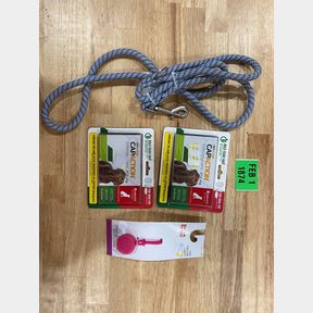 2X PETACTION 6 TABLETS, BOOTS AND BARKLEY LED COLLAR LIGHT & DOG LEASH