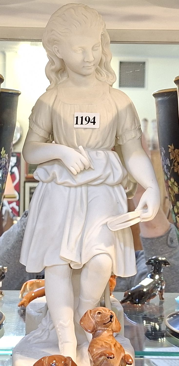 Copeland Bisque Figurine