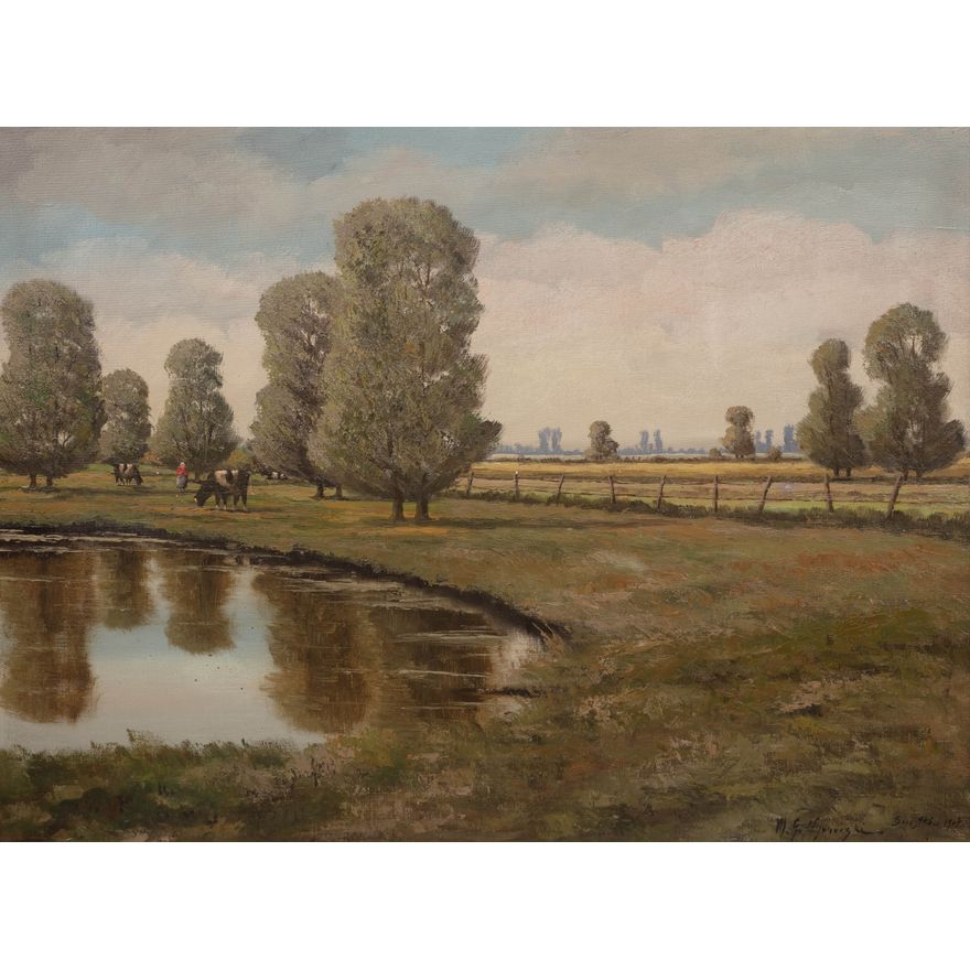 Michał Gorstkin-Wywiórski | Nad wodą, 1907 r.
